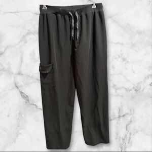 JAANUU Relaxed Scrub Pants- Black - Size Large‎ - Style J85038